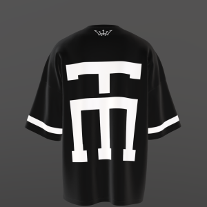 Mirage Black Oversized T-Shirt